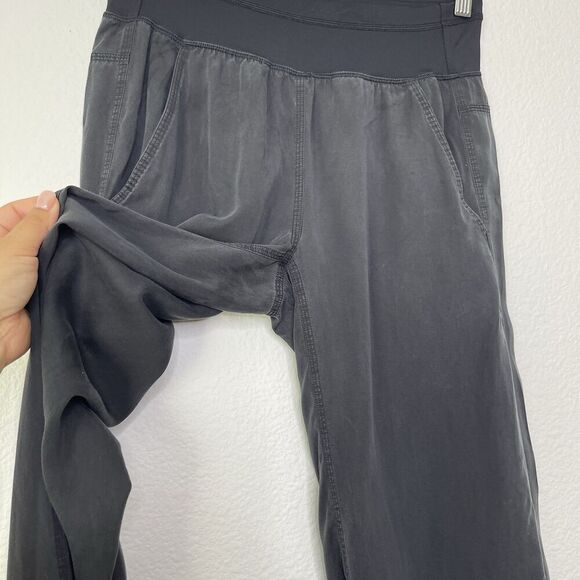 Lululemon Pants Size 4 Grayish Black Straight Studio Track Jogger Dance Yoga - Picture 4 of 11